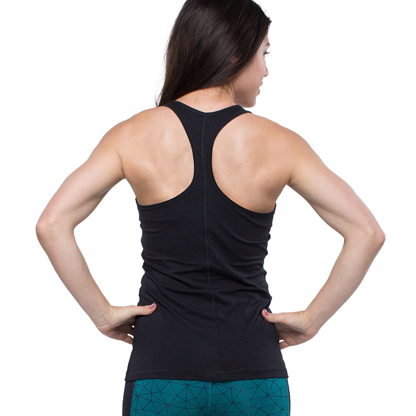 Cariloha Bamboo Racerback Tank - Workout Tank Top for Women - Small - Black