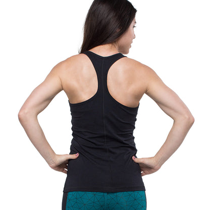 Cariloha Bamboo Racerback Tank - Workout Tank Top for Women - Small - Black