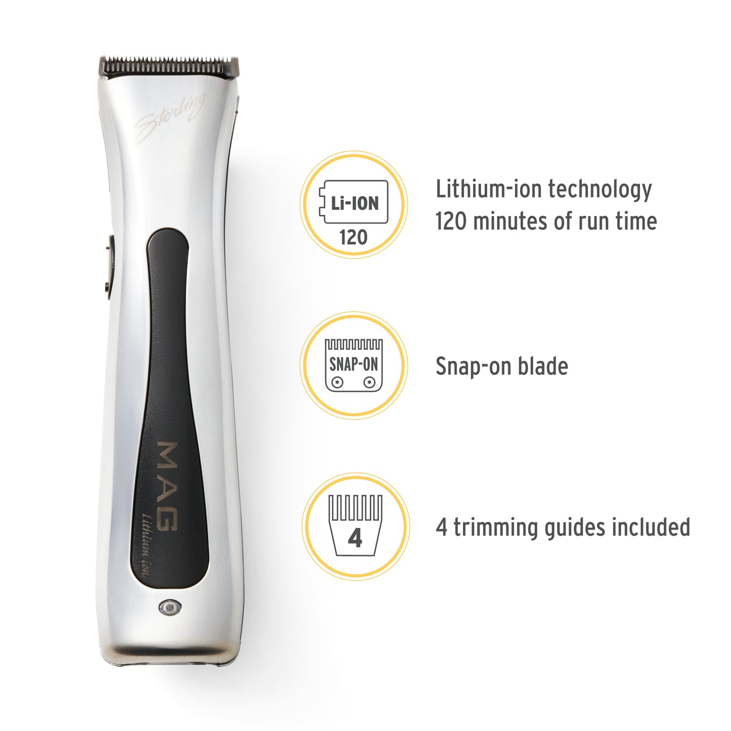 Wahl Professional - Sterling Big Mag Cordless Clipper and Sterling Mag Hair Trimmer Set - Salon-Quality Electric Hair Cutting Tools for Men and Women