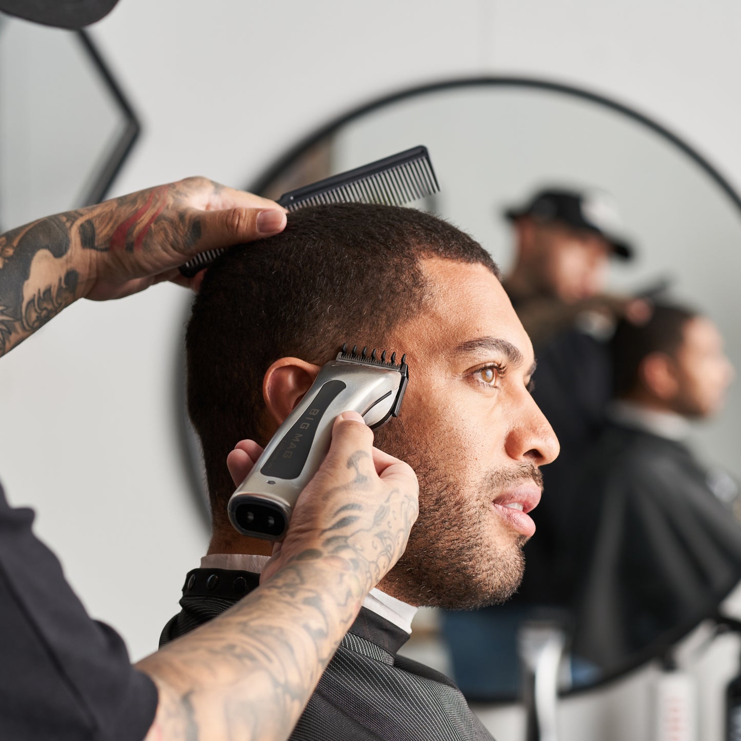 Wahl Professional - Sterling Big Mag Cordless Clipper and Sterling Mag Hair Trimmer Set - Salon-Quality Electric Hair Cutting Tools for Men and Women