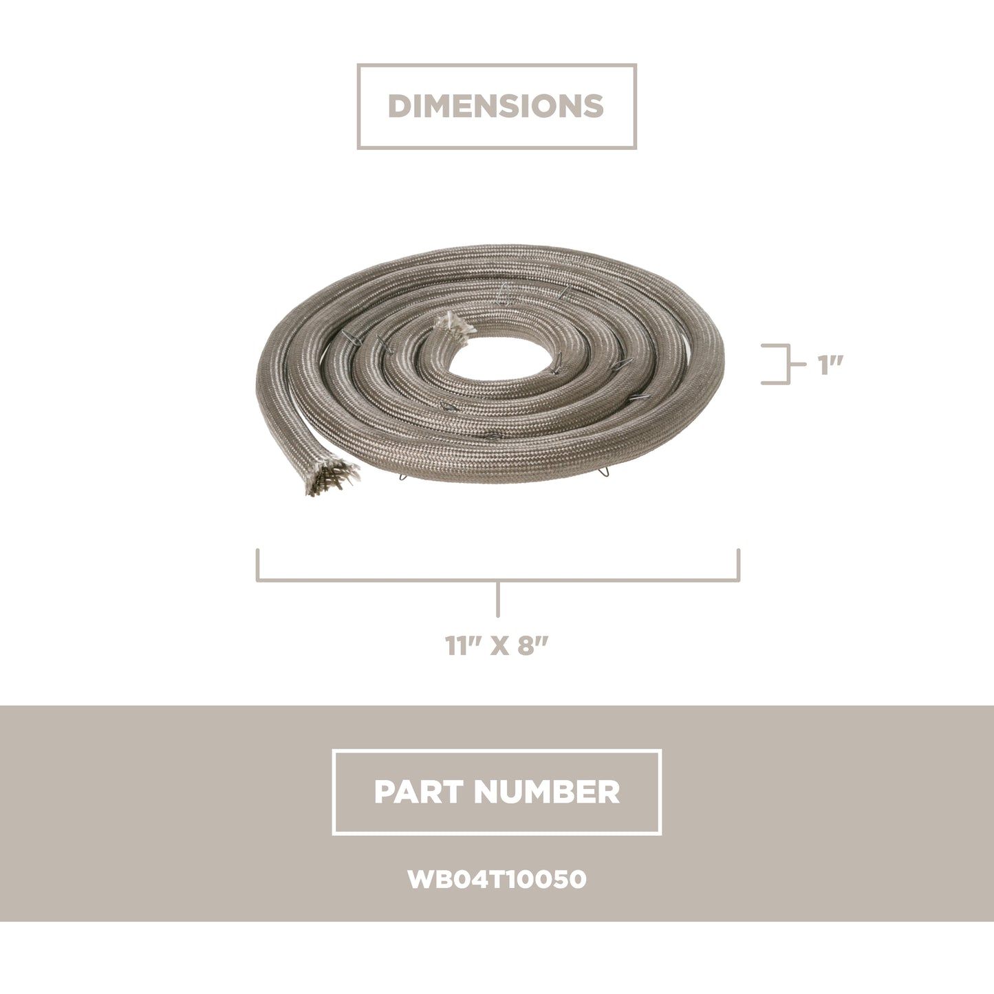 GE Appliances WB04T10050 Range Oven Door Gasket
