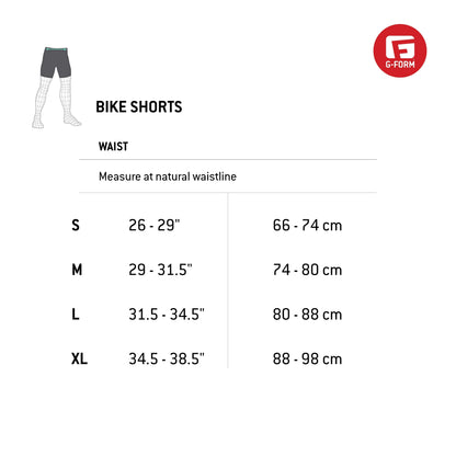 G-Form Women's Pro-X3 Bike Liner - Mountain Bike Gear - Biker Shorts for Women - Black, Adult Medium