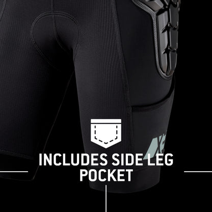 G-Form Women's Pro-X3 Bike Liner - Mountain Bike Gear - Biker Shorts for Women - Black, Adult Medium