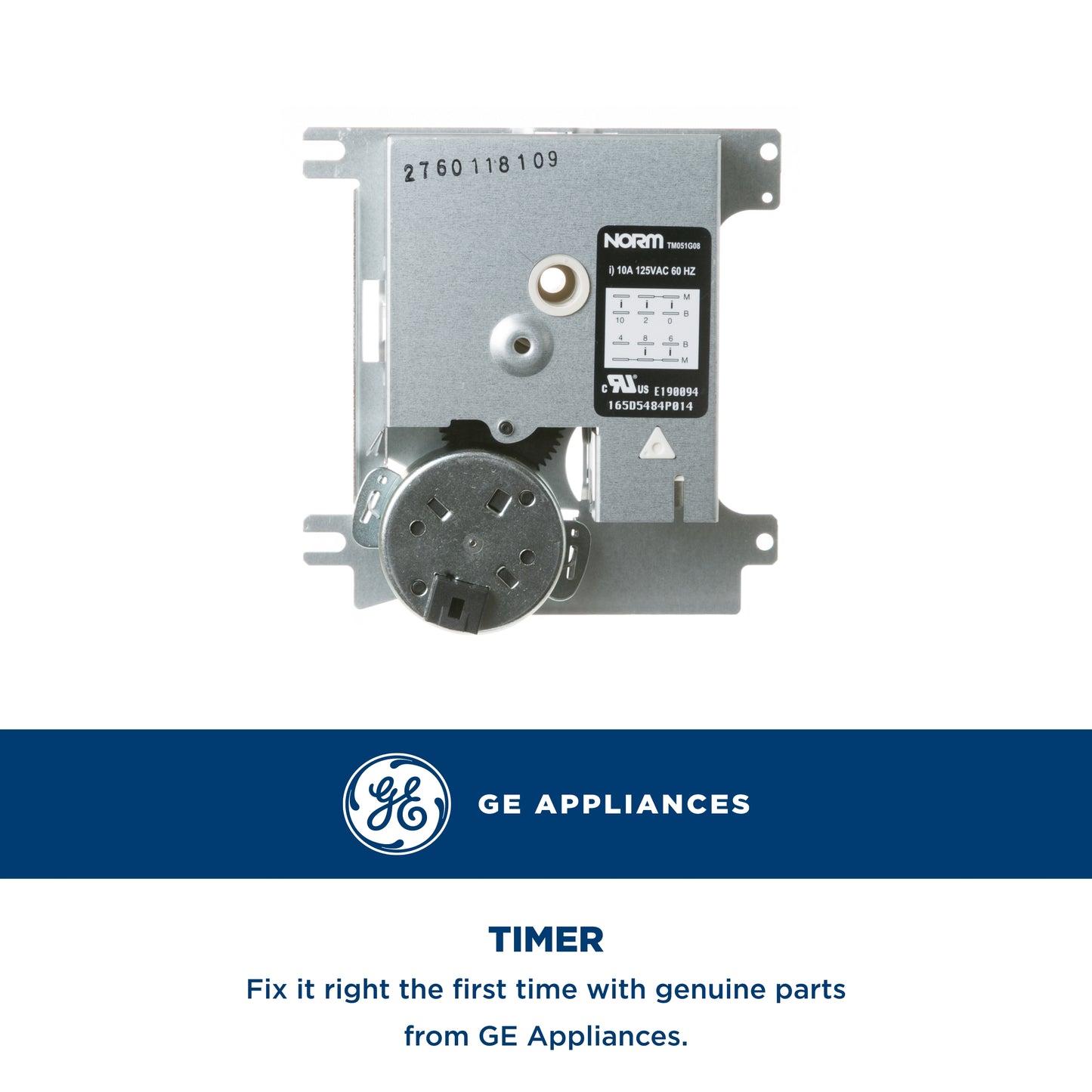 GE Appliances WD21X10474 Dishwasher Timer