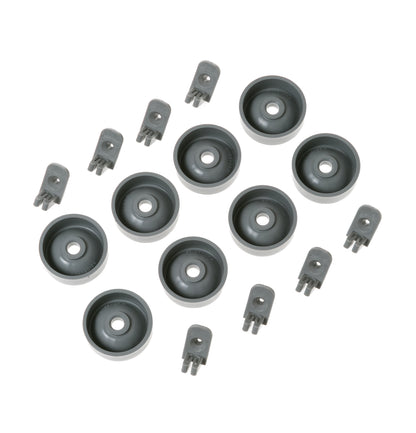 GE Appliances WD35X21041 Dishwasher Dishrack Roller Kit, Lower
