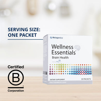 Metagenics Wellness Essentials Brain Health ‚Äì Comprehensive Support for Cognitive Function and Brain Health* ‚Äì 30 Daily Packets
