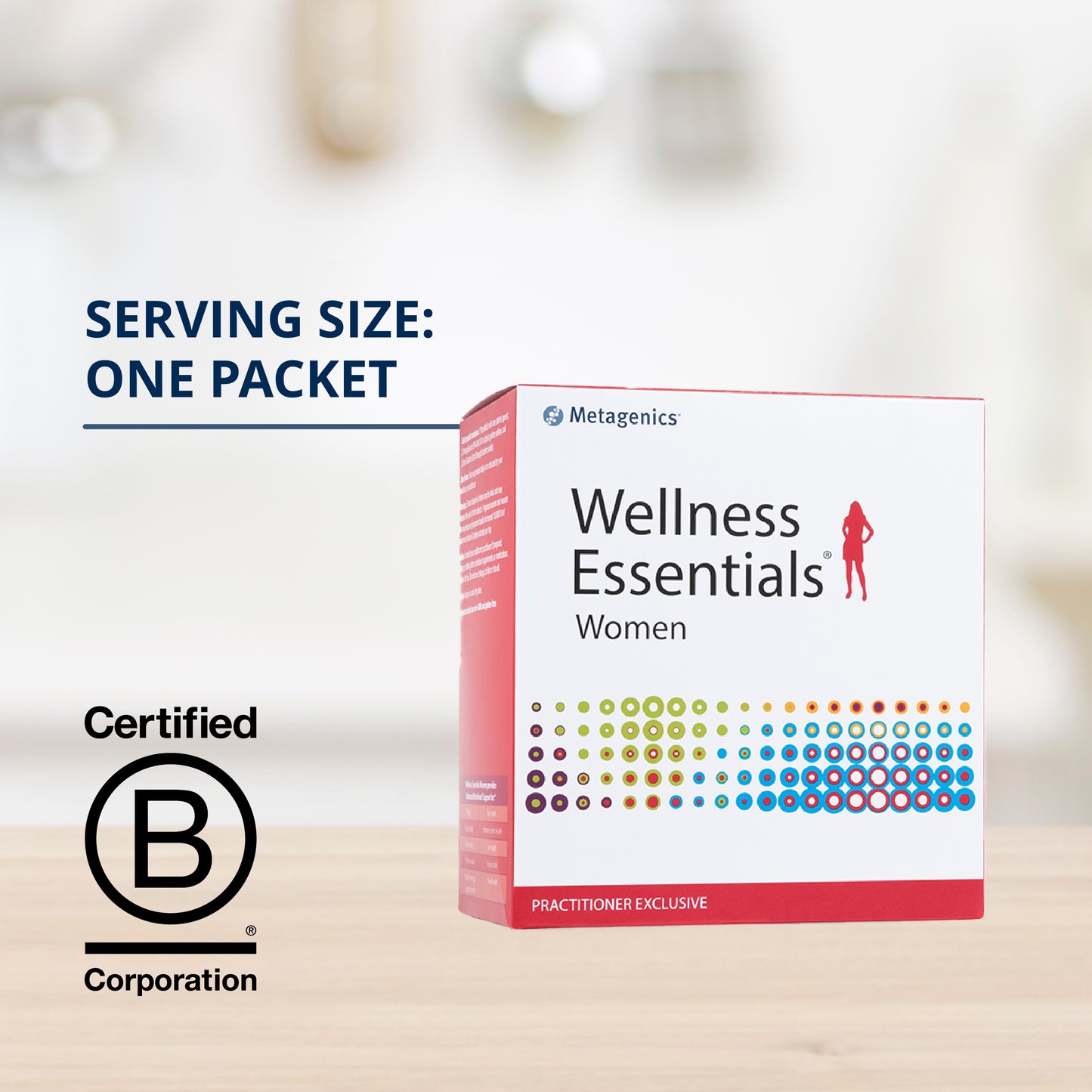 Metagenics Wellness Essentials Women ‚Äì Targeted Support for Women‚Äôs Health - 30 Daily Packets
