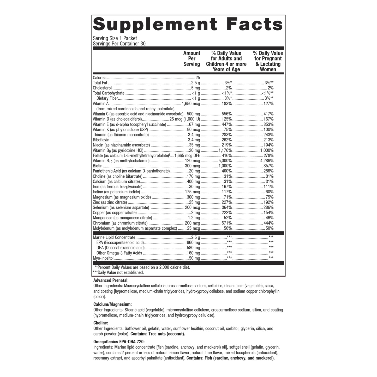 Metagenics Wellness Essentials Pregnancy ‚Äì Nutritional Support for Preconception Through Nursing* | 30 Packets
