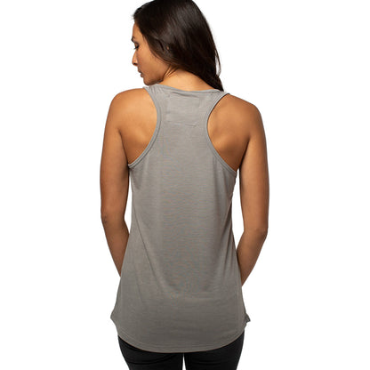 Cariloha Bamboo Racer Tank - Soft Basic Tank Top for Women - Large - Gray