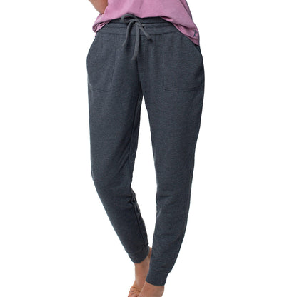 Cariloha Women's Bamboo Jogger - Moisture Wicking Athletic Sweatpants for Yoga, Running, or The Gym - Small - Carbon Heather