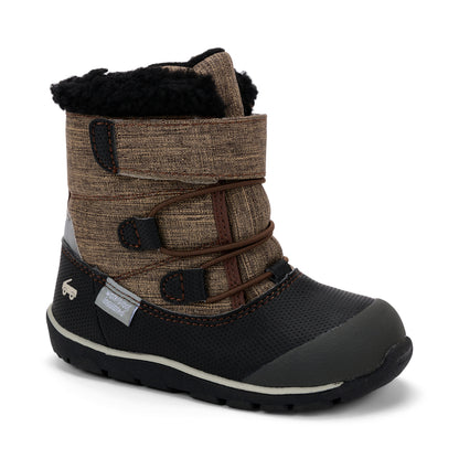 See Kai Run - Gilman Waterproof Insulated Boot for Little Kids, Brown/Black, Toddler 5