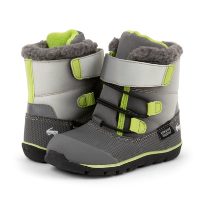 See Kai Run - Gilman Waterproof Insulated Boot for Little Kids, Gray/Gradient, Little Kid 11