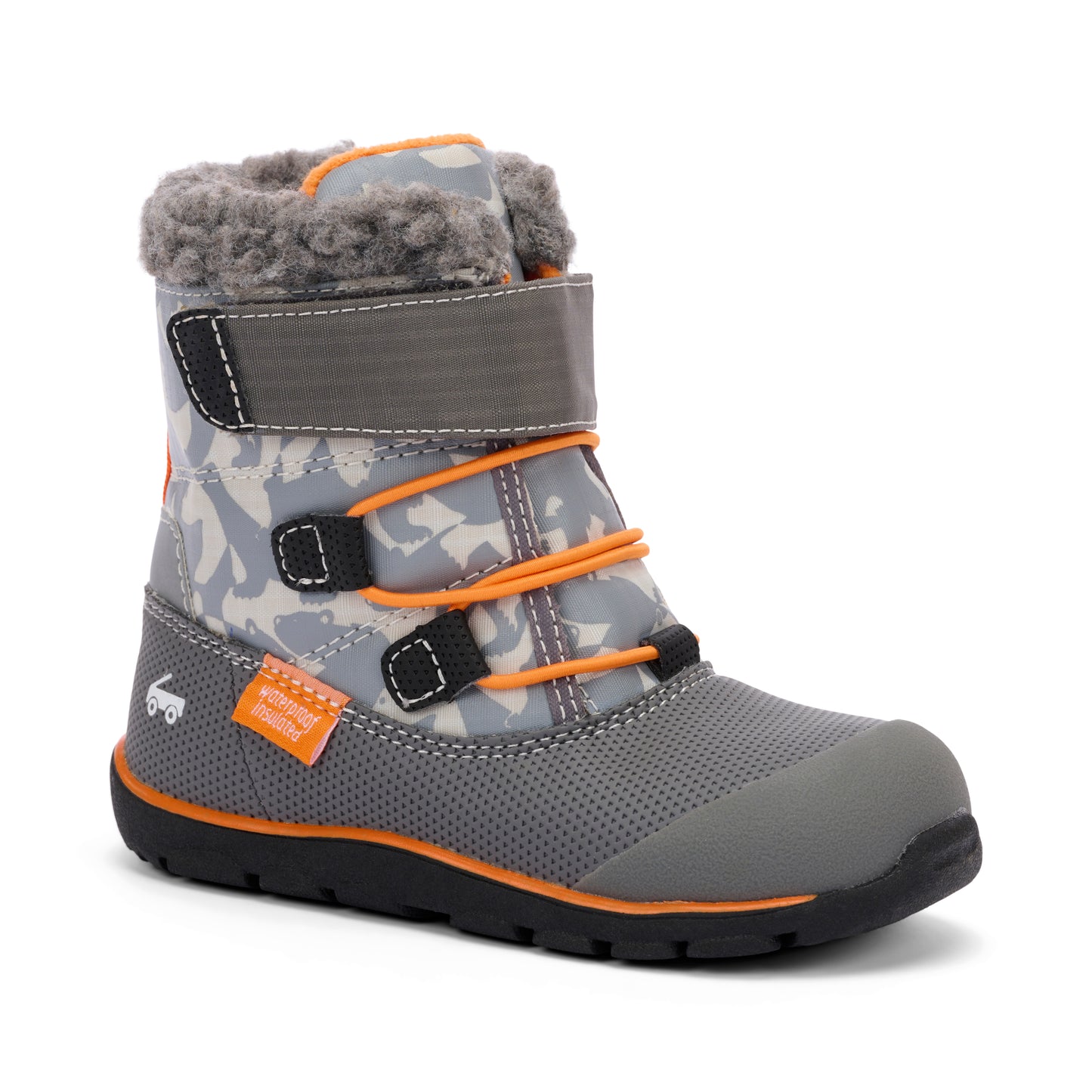 See Kai Run Gilman WP/IN Gray/Polar Bear 10