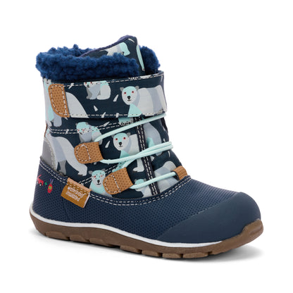 See Kai Run Gilman WP/IN Navy/Polar Bear 7