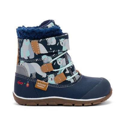 See Kai Run Gilman WP/IN Navy/Polar Bear 6