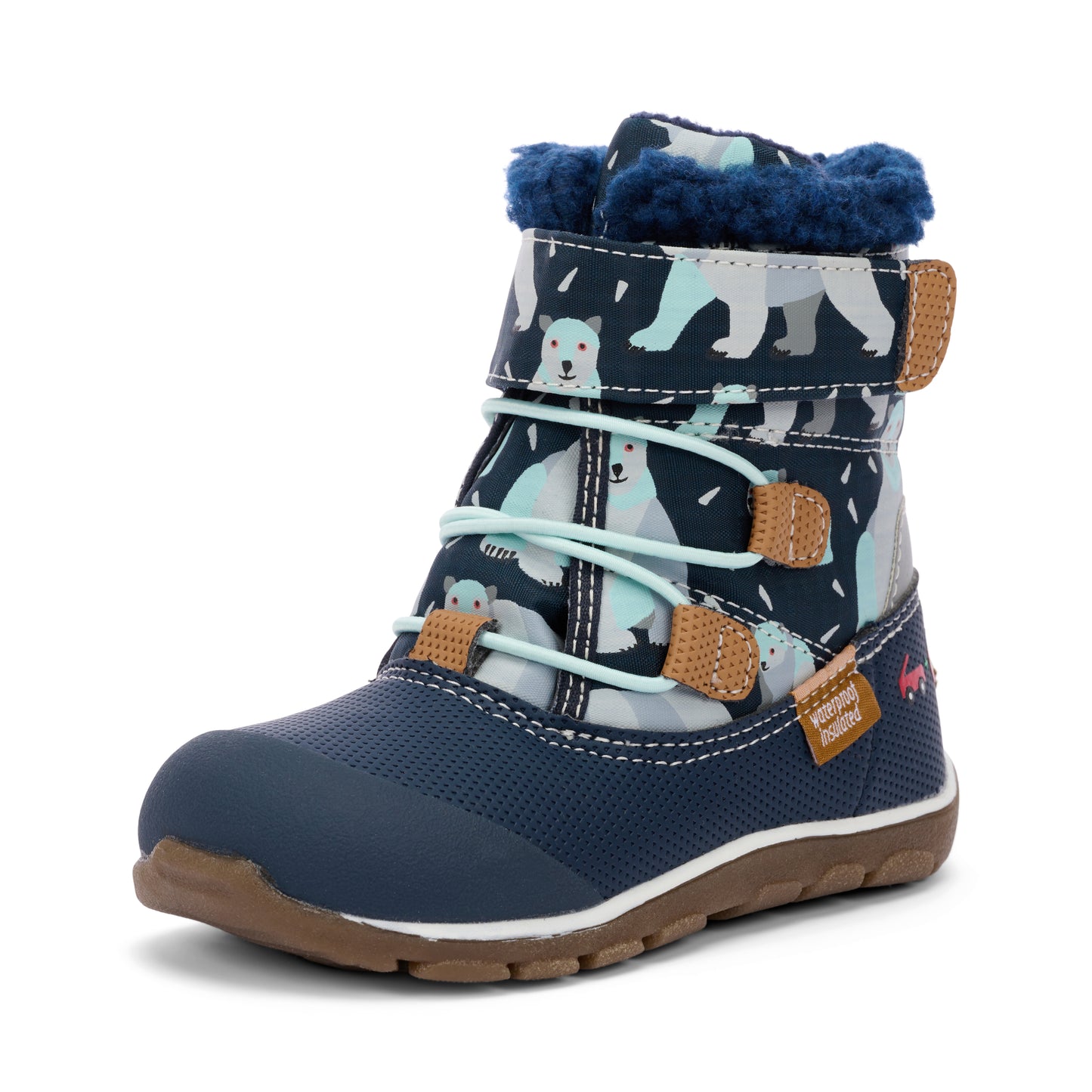 See Kai Run Gilman WP/IN Navy/Polar Bear 6