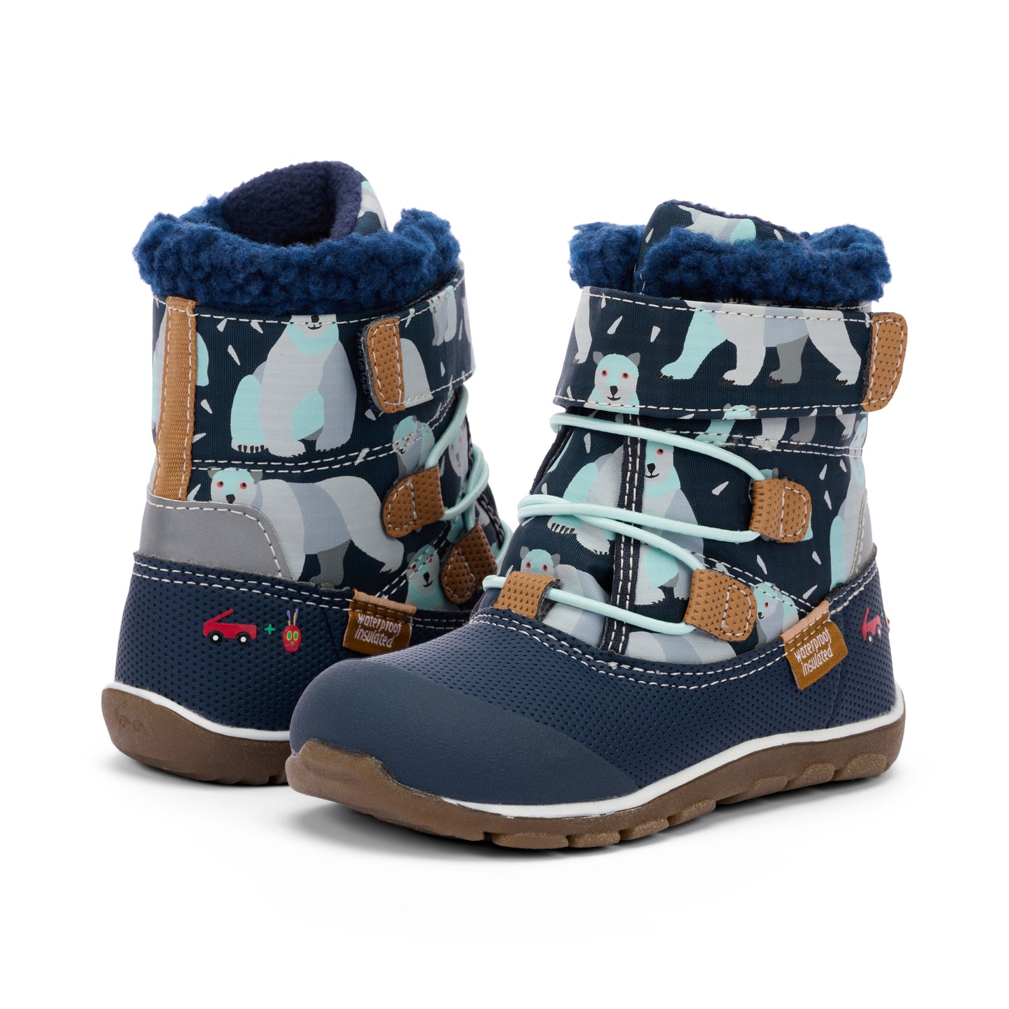 See Kai Run Gilman WP/IN Navy/Polar Bear 6