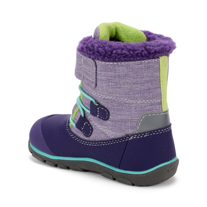 See Kai Run - Gilman Waterproof Insulated Boot for Little Kids, Purple, Little Kid 12