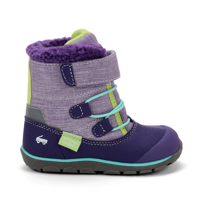See Kai Run - Gilman Waterproof Insulated Boot for Little Kids, Purple, Little Kid 12