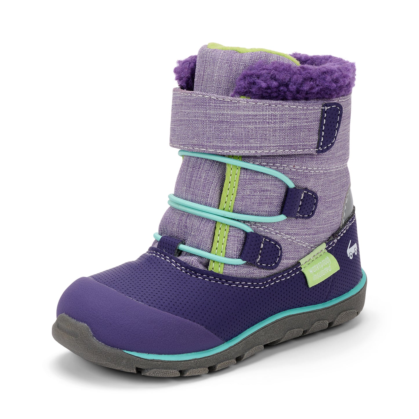 See Kai Run - Gilman Waterproof Insulated Boot for Little Kids, Purple, Toddler 9