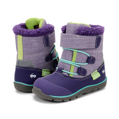 See Kai Run - Gilman Waterproof Insulated Boot for Little Kids, Purple, Toddler 7