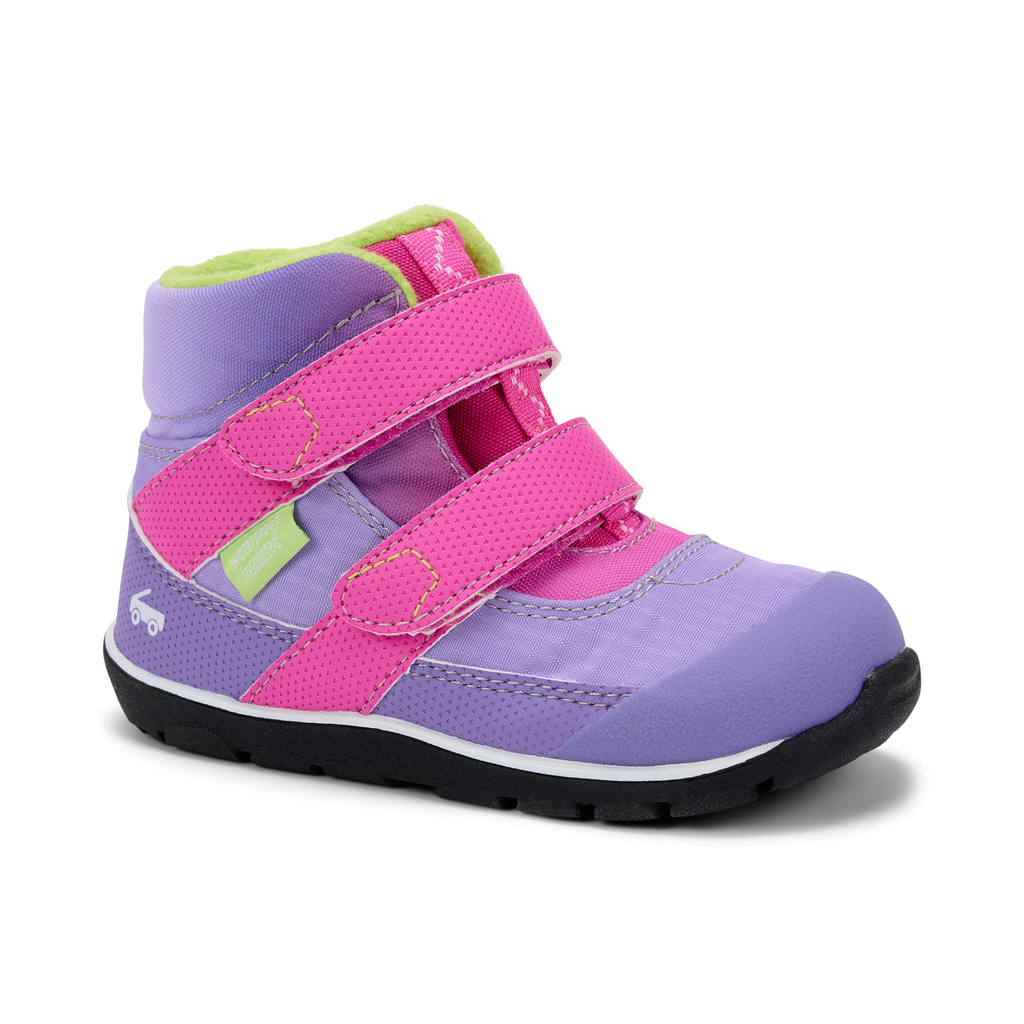 See Kai Run - Cruz II Slipper for Little Kids, Gray Jersey Orca, Toddler 5
