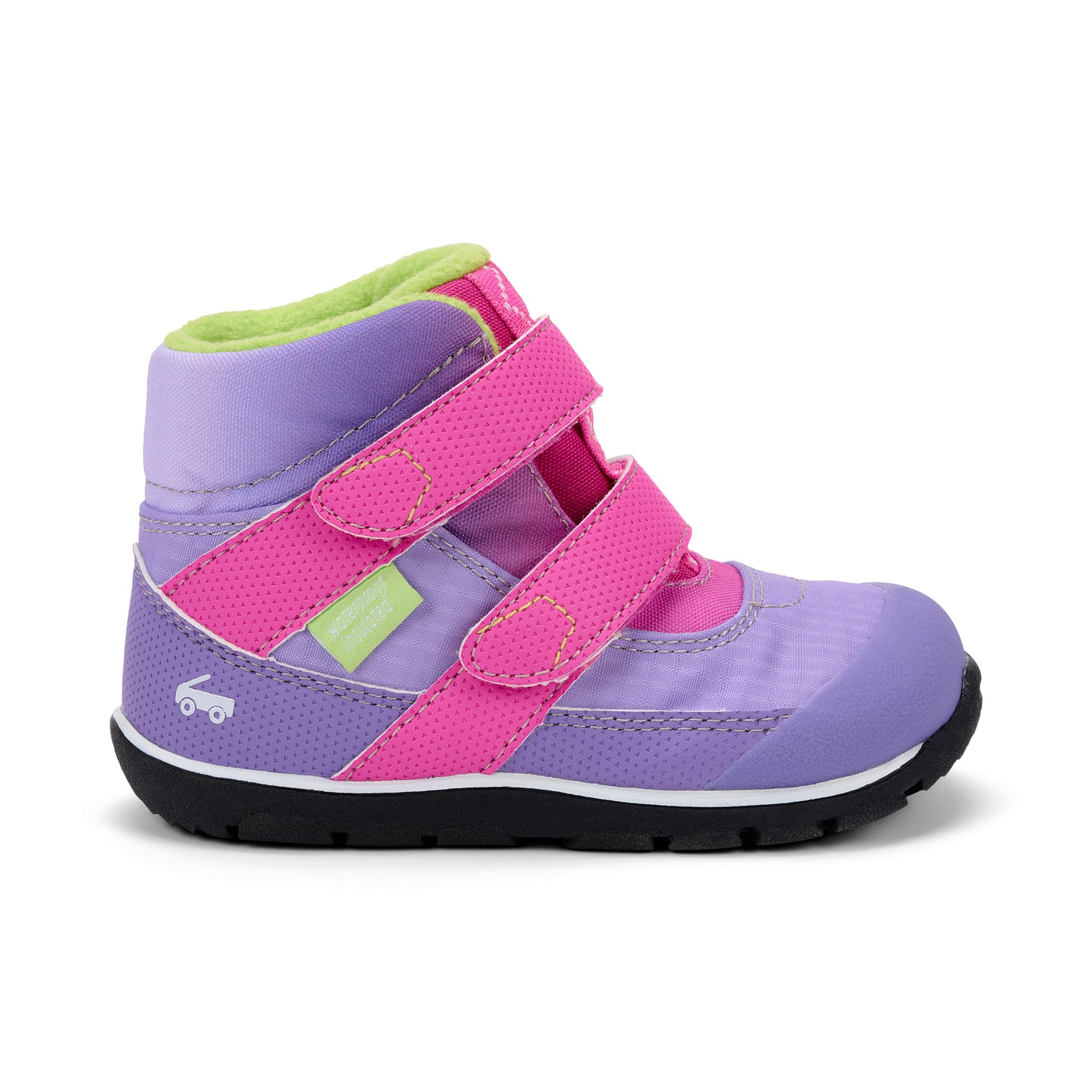 See Kai Run - Cruz II Slipper for Little Kids, Gray Jersey Unicorn, 12