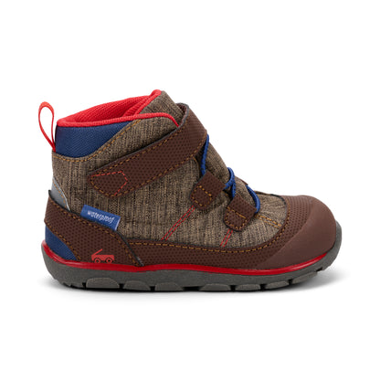 See Kai Run - Sam II Waterproof Boot for Little Kids, Brown, Little Kid 11