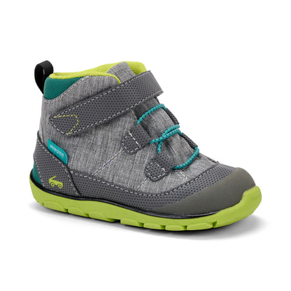 See Kai Run - Sam II Waterproof Boot for Little Kids, Gray, Toddler 7