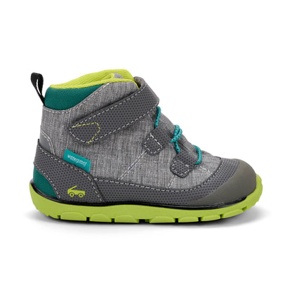 See Kai Run - Sam II Waterproof Boot for Little Kids, Gray, Toddler 9