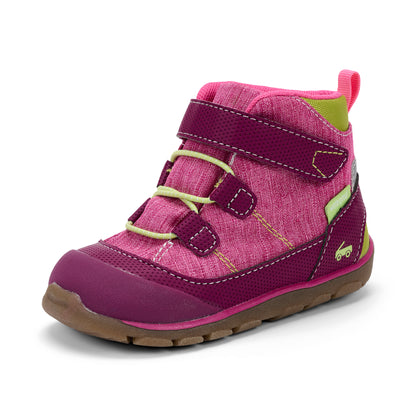 See Kai Run - Sam II Waterproof Boot for Little Kids, Berry, Toddler 4