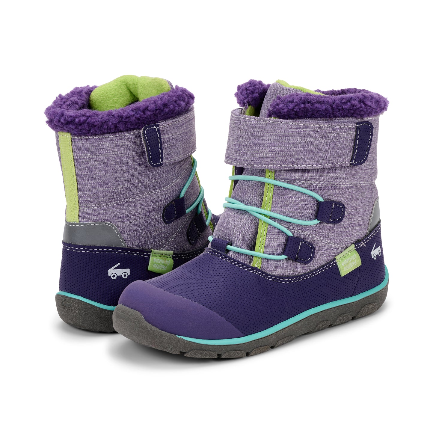 See Kai Run - Gilman Waterproof Insulated Boot for Little Kids, Purple, Little Kid 3Y