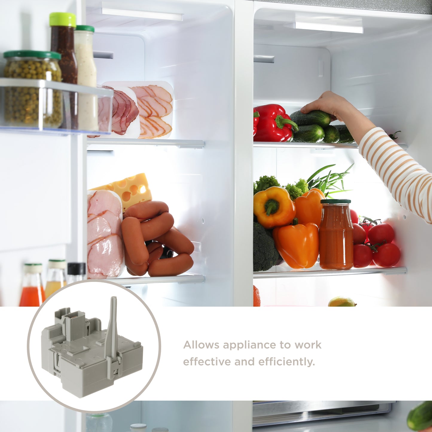 GE Appliances WR08X10112 Refrigerator Combo Device Tsd-2