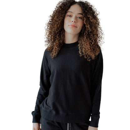 Cariloha - Women's Pullover Sweatshirt - Black - M