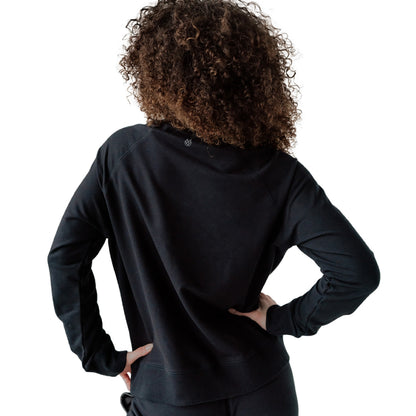 Cariloha - Women's Pullover Sweatshirt - Black - M