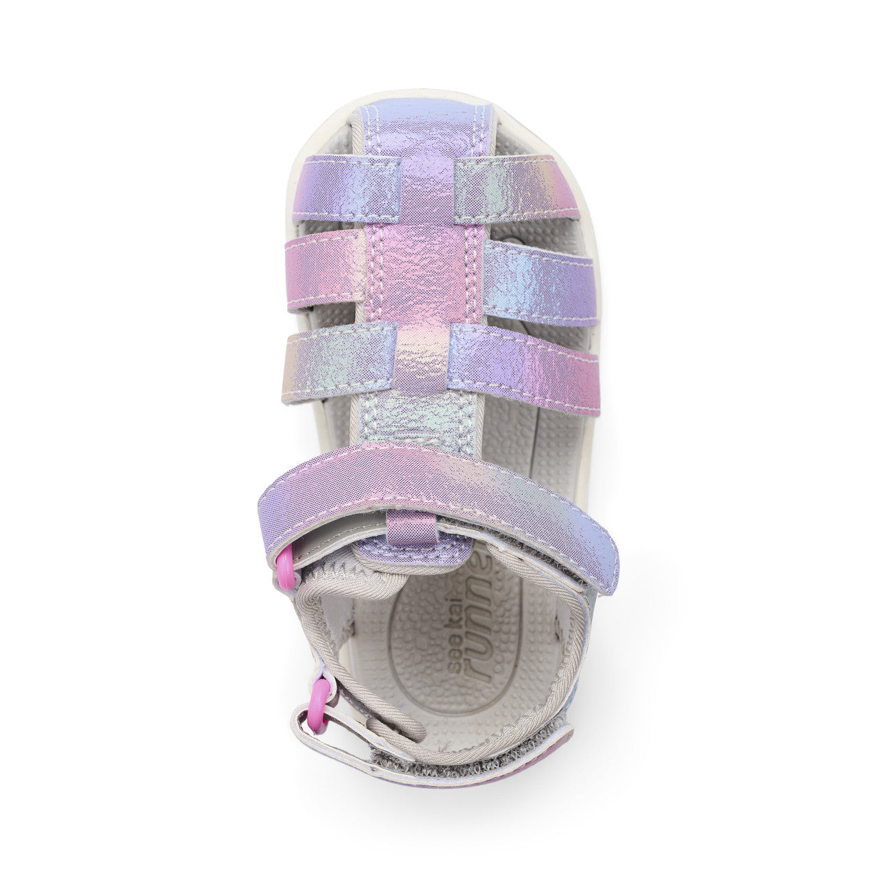 See Kai Run - Paley II Fisherman Sandal for Toddlers, Rainbow Multi, 10
