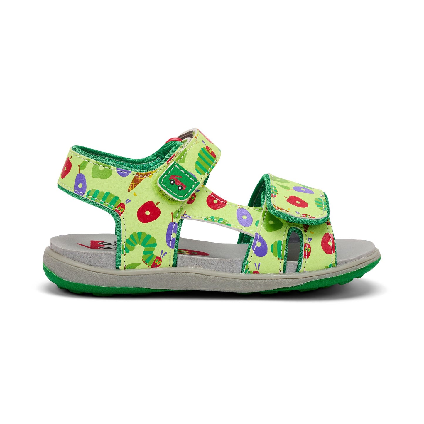 See Kai Run - Jetty III Sandal for Toddlers, Green/The Very Hungry Caterpillar‚Ñ¢, 10
