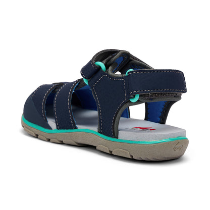 See Kai Run - Wilder Sport Sandal for Toddlers, Navy, 9