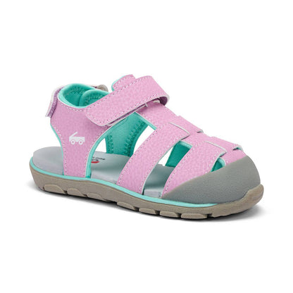 See Kai Run - Wilder Sport Sandal for Little Kids, Mauve Purple, 12