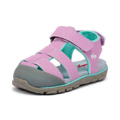 See Kai Run - Wilder Sport Sandal for Toddlers, Mauve Purple, 4