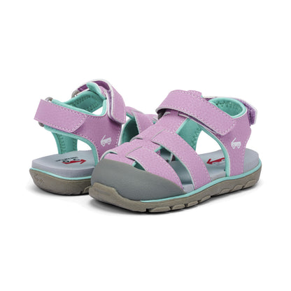 See Kai Run - Wilder Sport Sandal for Toddlers, Mauve Purple, 9