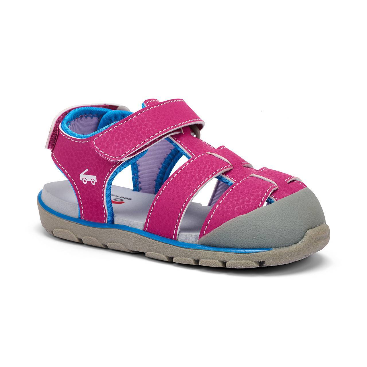 See Kai Run - Wilder Sport Sandal for Toddlers, Berry, 9