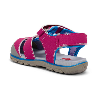 See Kai Run - Wilder Sport Sandal for Little Kids, Berry, 11