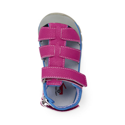 See Kai Run - Wilder Sport Sandal for Little Kids, Berry, 2Y