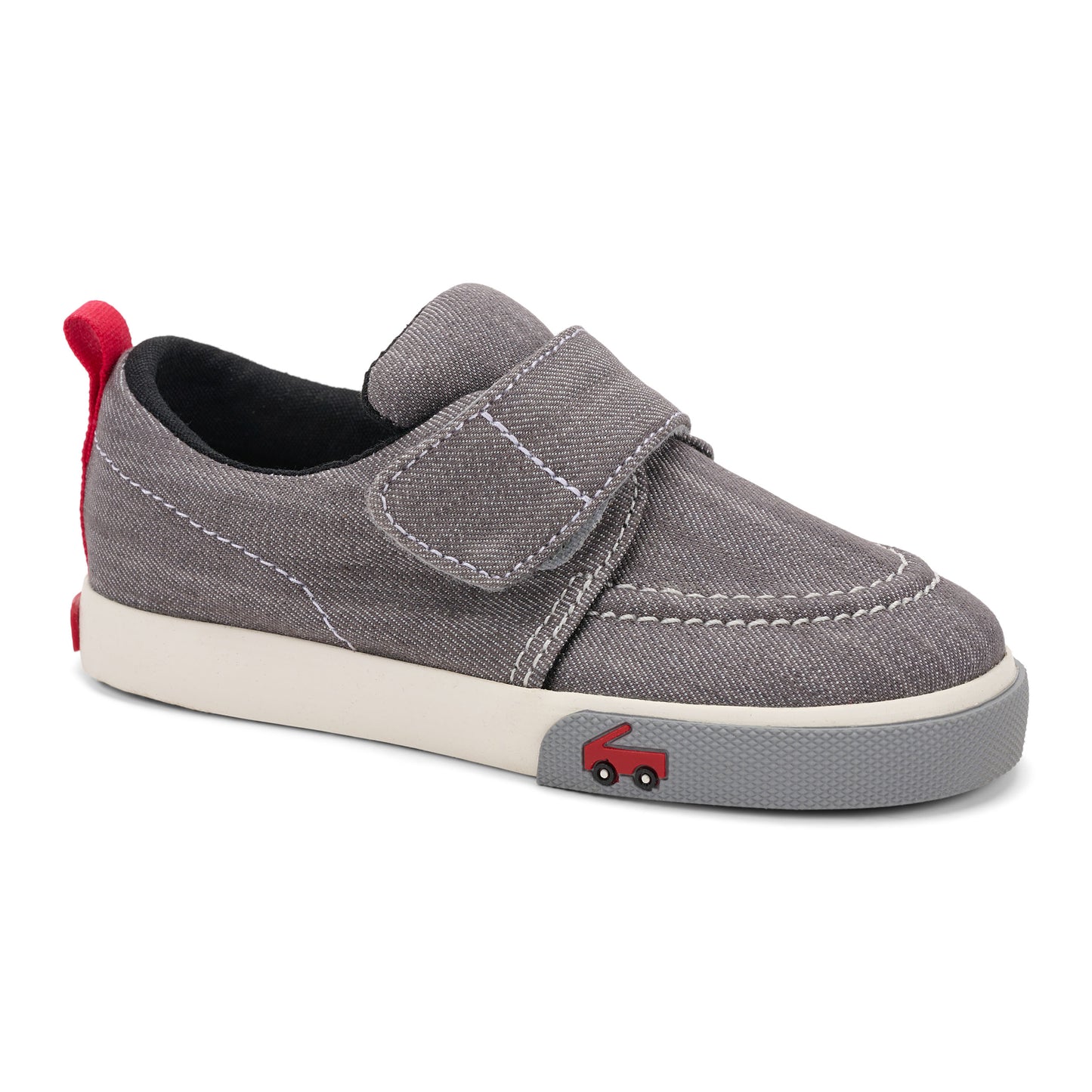 See Kai Run - Stevie II Sneaker for Little Kids, Chambray, Little Kid 1.5Y