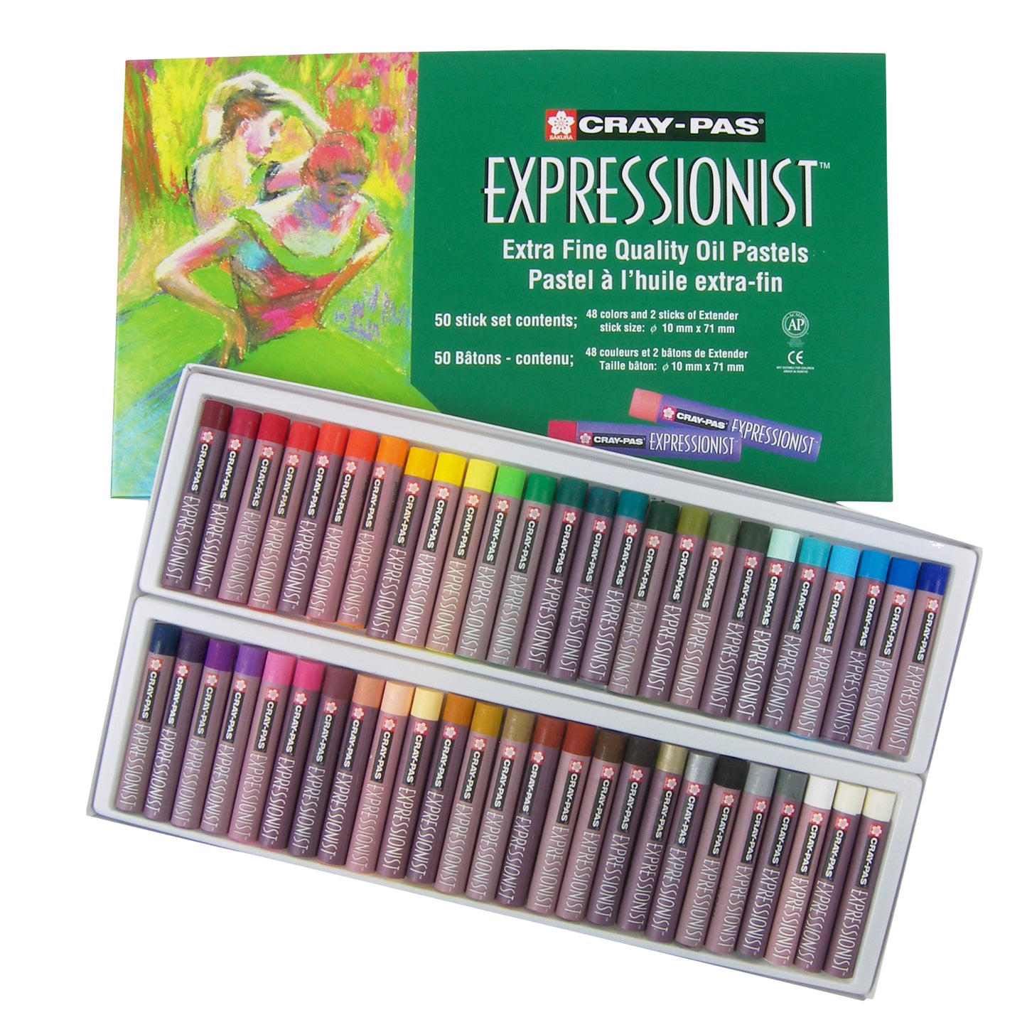 Sakura Expressionist, 50 Piece Set, Multicolor, Count