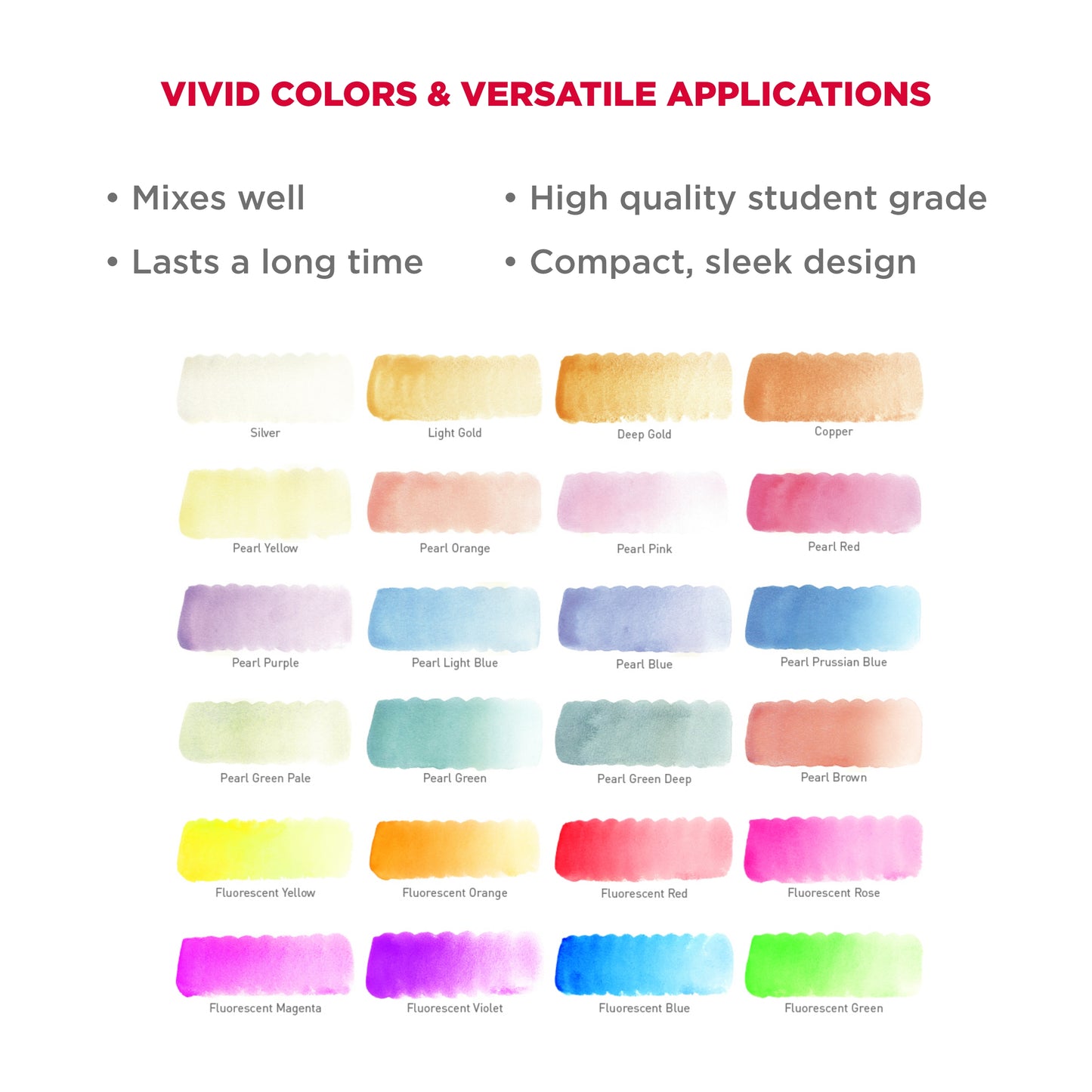 Sakura Pocket Set Koi Watercolor Kit, 24 Colors Count