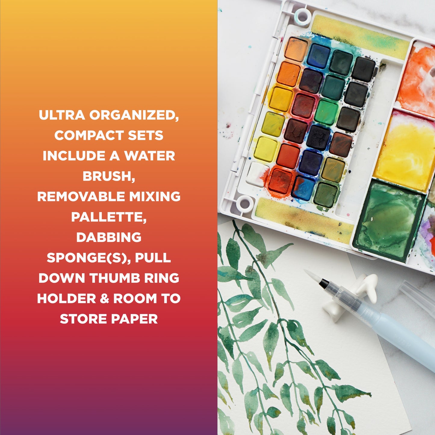 Koi XNCW-36N Watercolor Field, 36 Color Set