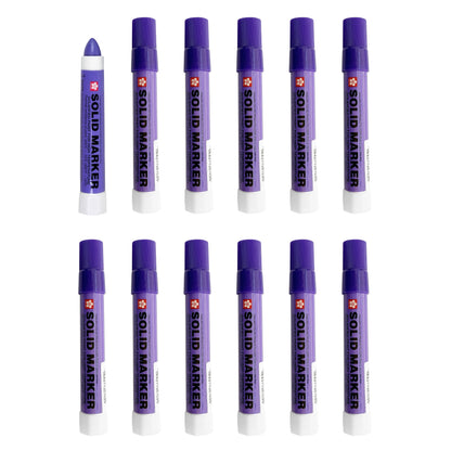 SAKURA - XSC-24 Sakura Solidified Paint Solid Marker, Purple (Box of 12)