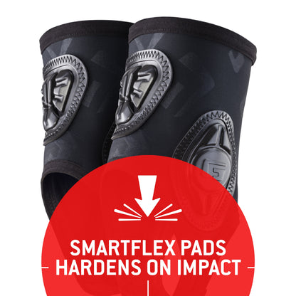 G-Form Youth Pro-X Ankle Guard - Soccer Training Equipment and Bike Accessories - Black, Youth One Size